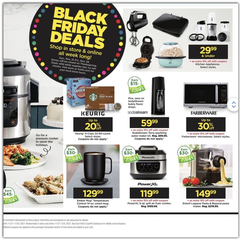 Kohl's 2021 Black Friday Ad Page 15