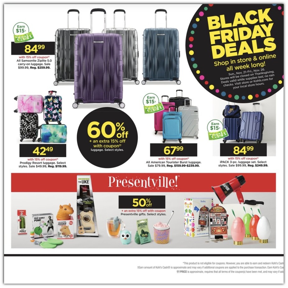 Kohl's 2021 Black Friday Ad Page 18