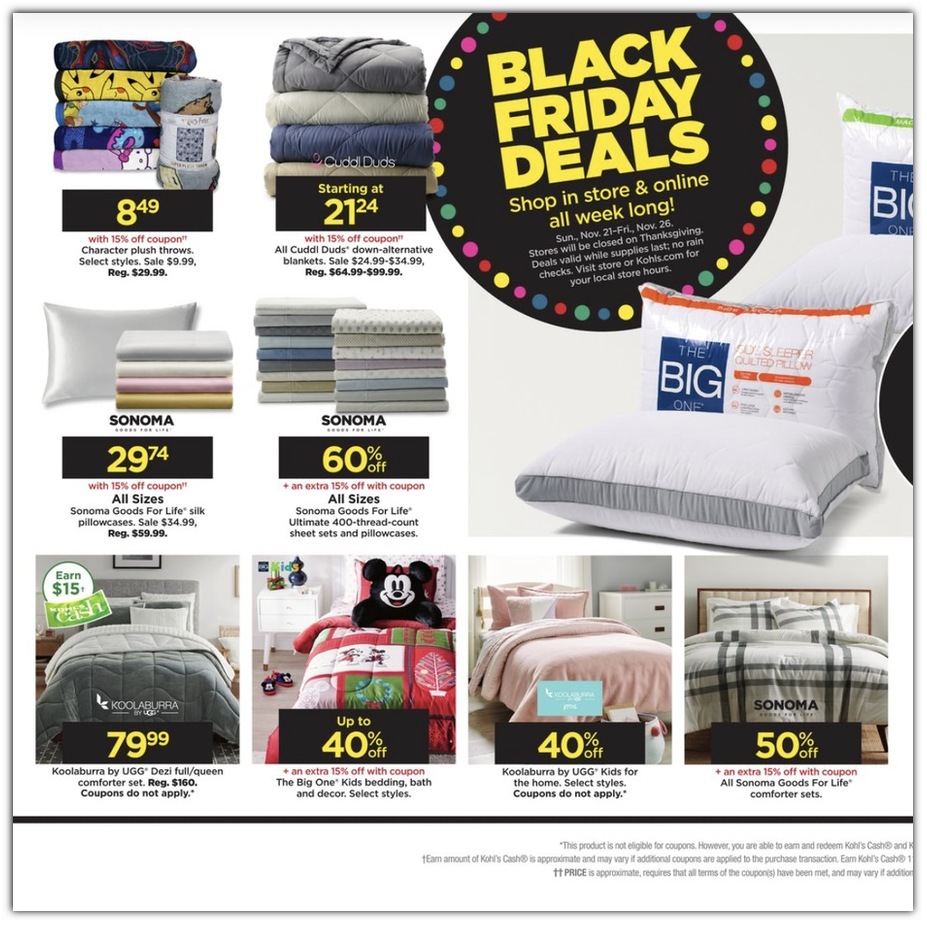 Kohl's 2021 Black Friday Ad Page 20
