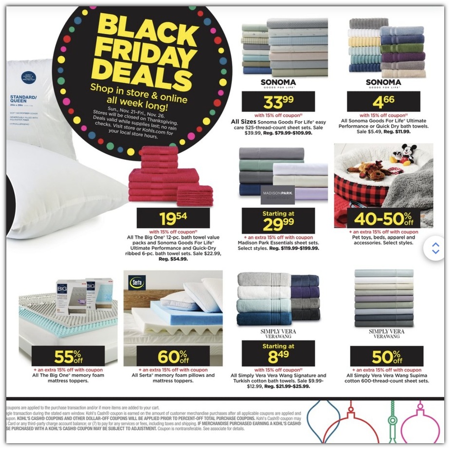 Kohl's 2021 Black Friday Ad Page 23