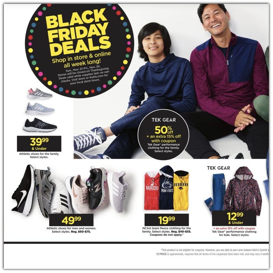 Kohl's 2021 Black Friday Ad Page 33