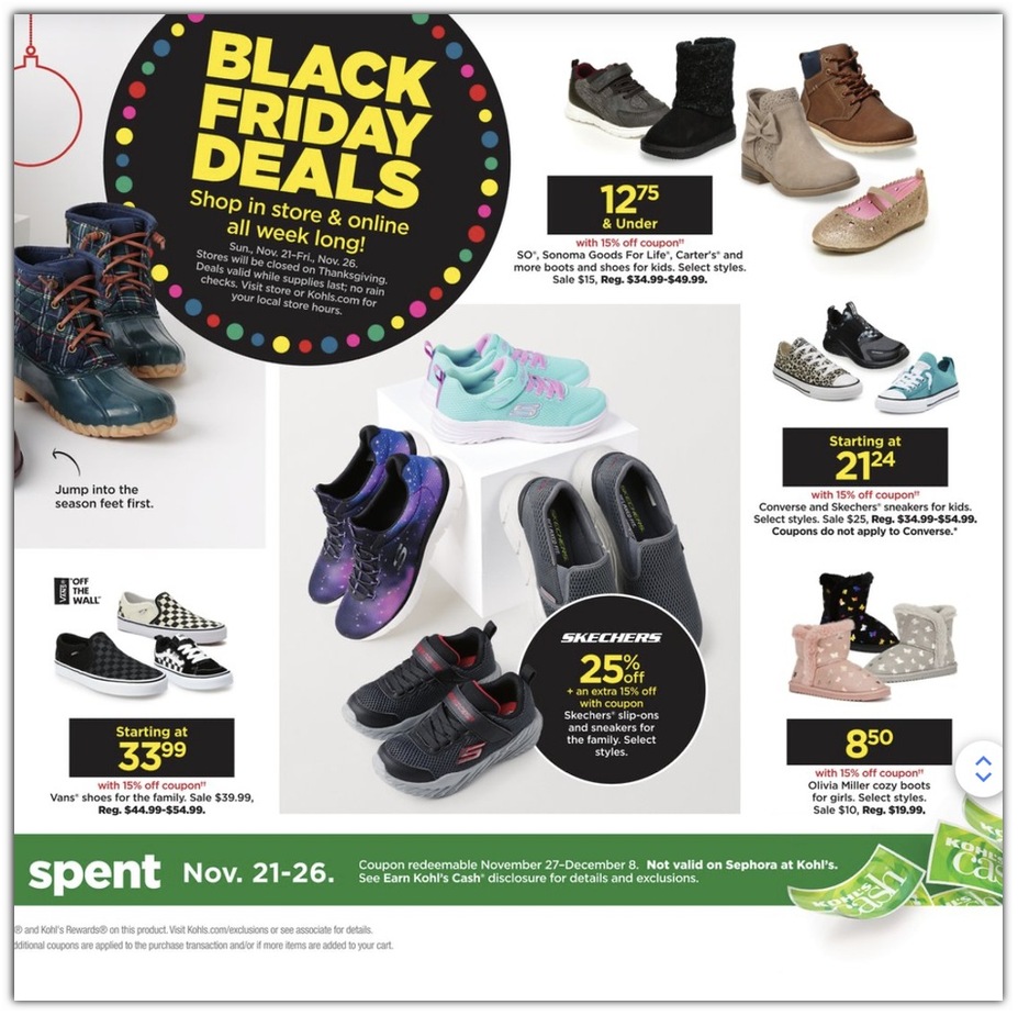 Kohl's 2021 Black Friday Ad Page 36