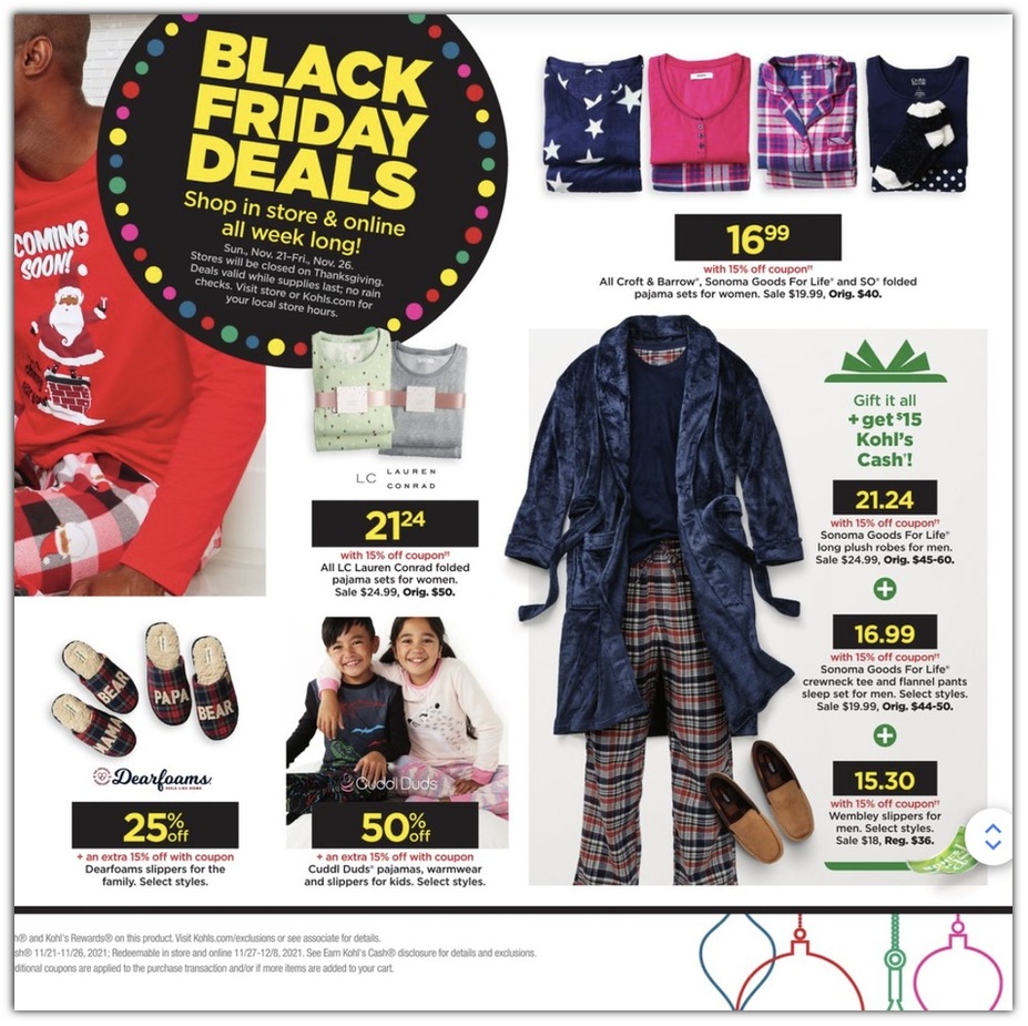 Kohl's 2021 Black Friday Ad Page 40