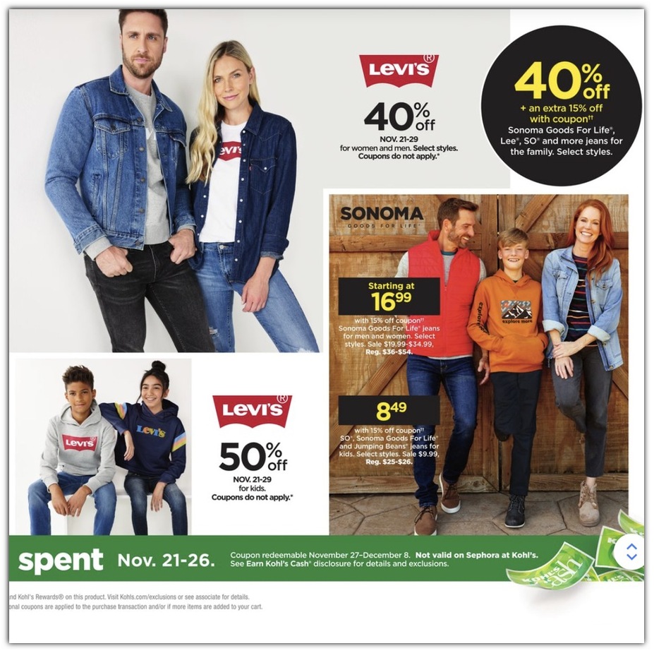 Kohl's 2021 Black Friday Ad Page 42