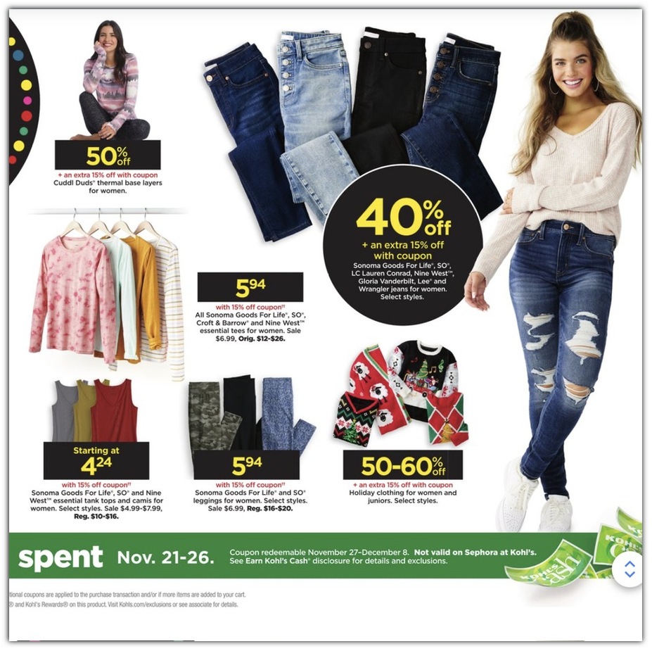 Kohl's 2021 Black Friday Ad Page 44
