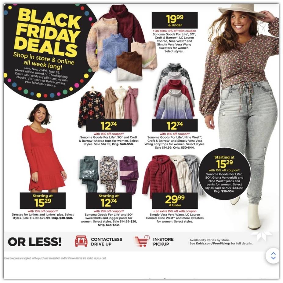 Kohl's 2021 Black Friday Ad Page 46