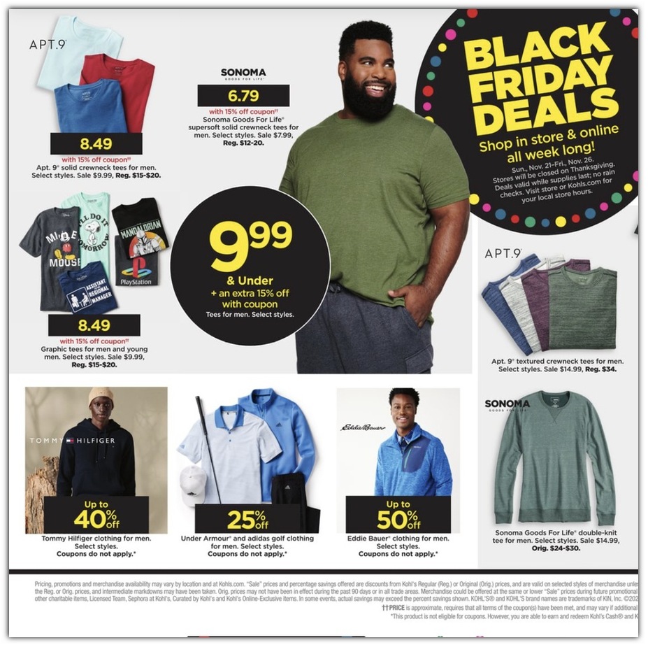 Kohl's 2021 Black Friday Ad Page 49