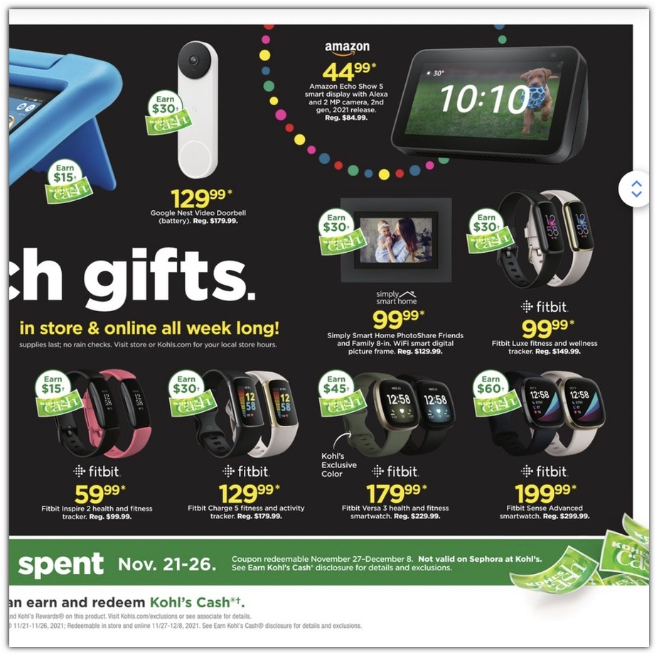 Kohl's 2021 Black Friday Ad Page 5