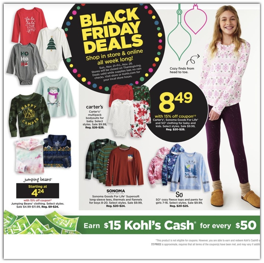 Kohl's 2021 Black Friday Ad Page 51