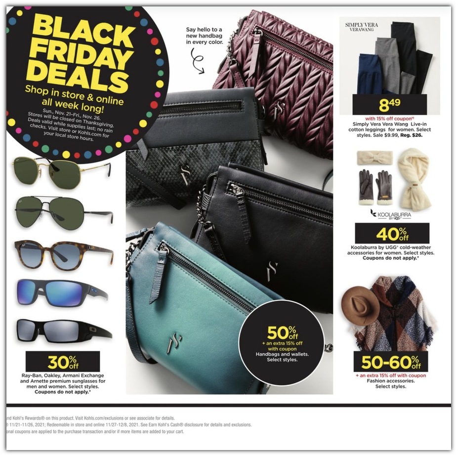 Kohl's 2021 Black Friday Ad Page 56