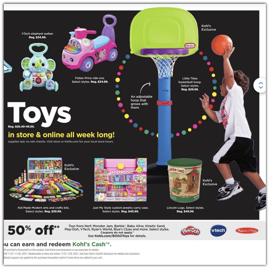 Kohl's 2021 Black Friday Ad Page 7