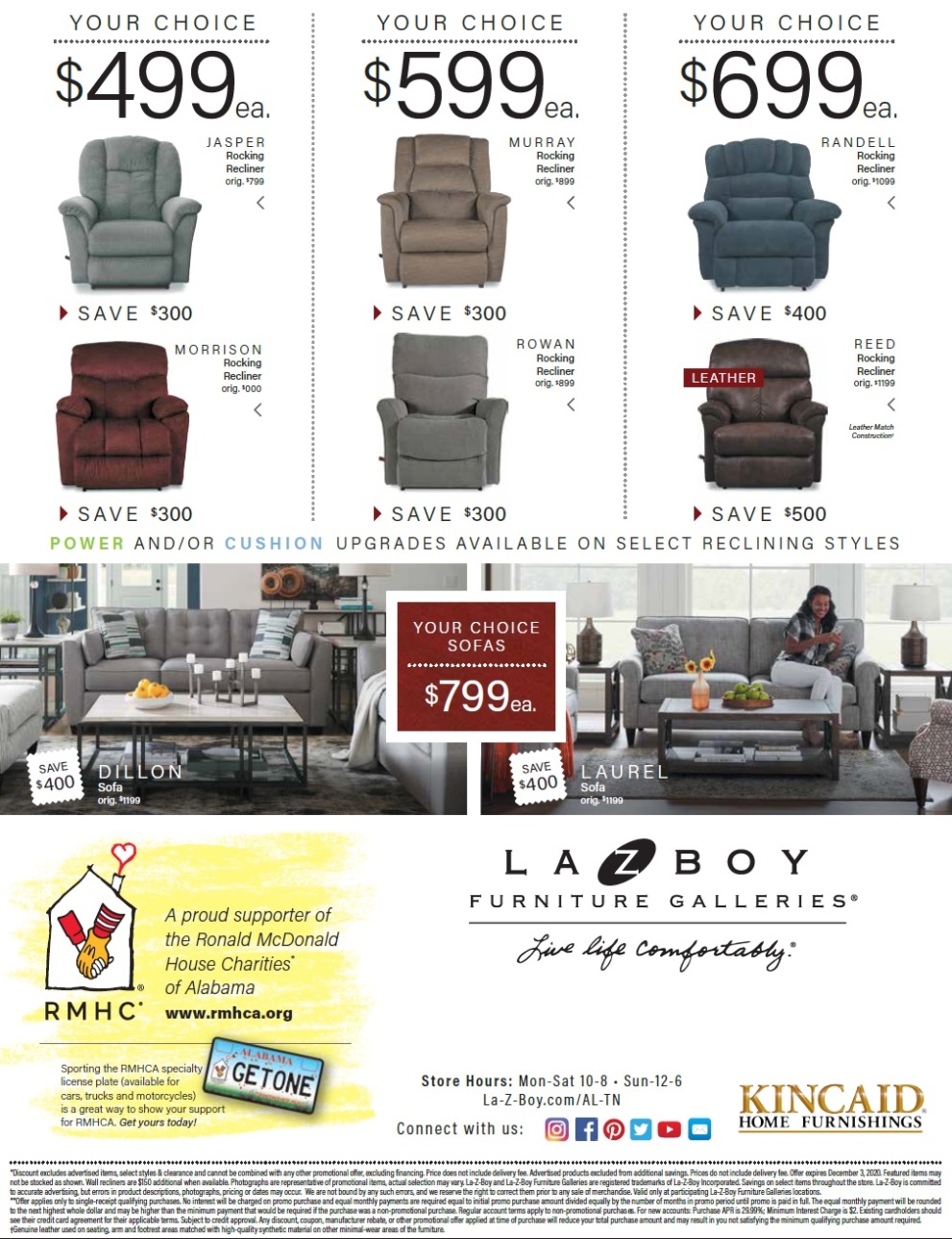 La-Z-Boy 2020 Black Friday Ad Page 2