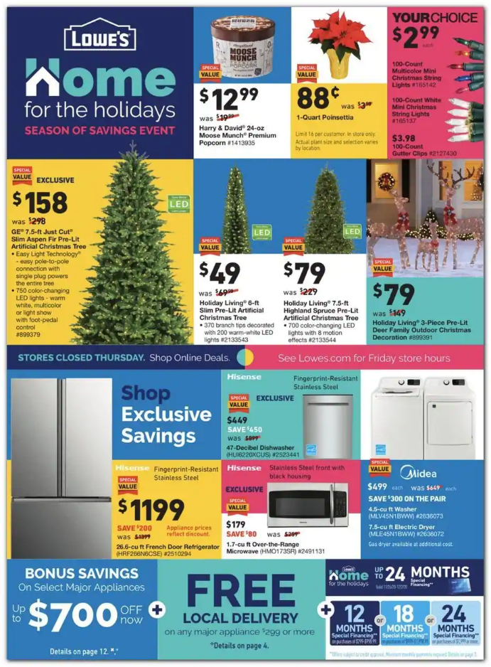 Lowe's 2020 Black Friday Ad Page 1
