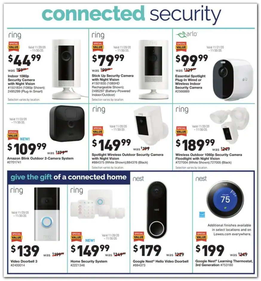 Lowe's 2020 Black Friday Ad Page 12