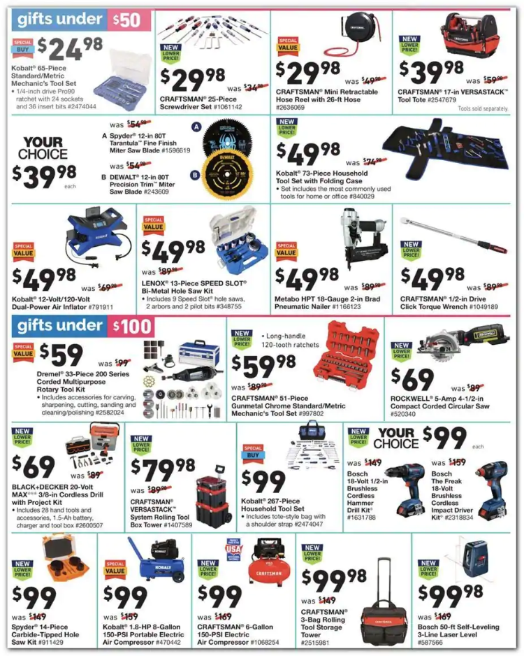 Lowe's 2020 Black Friday Ad Page 17