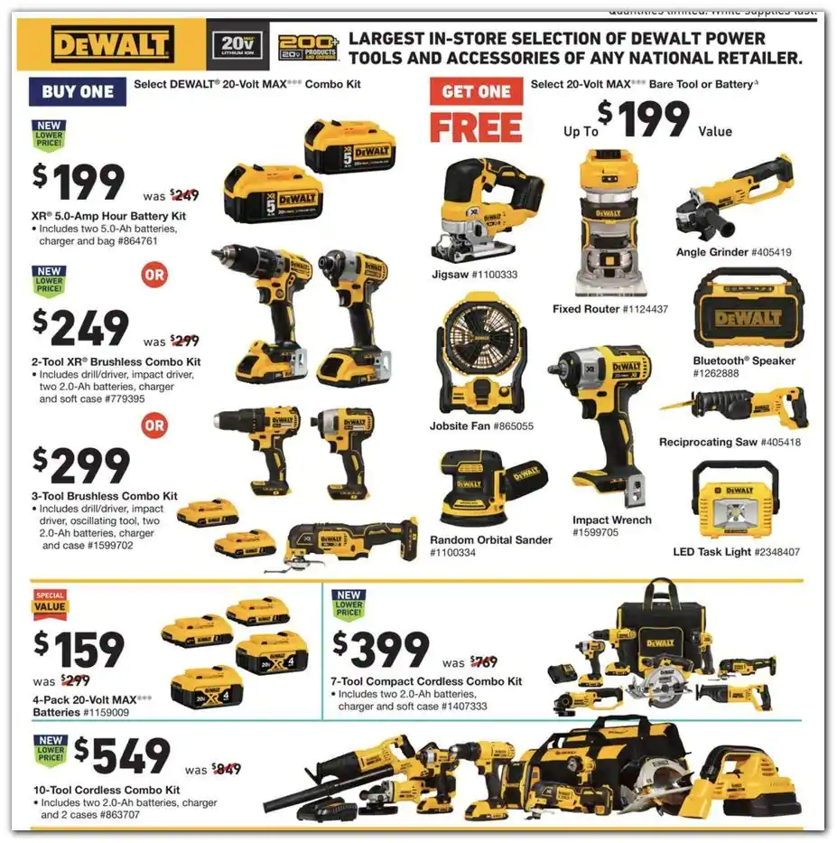 Lowe's 2020 Black Friday Ad Page 19