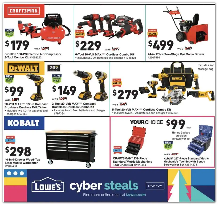 Lowe's 2020 Black Friday Ad Page 2