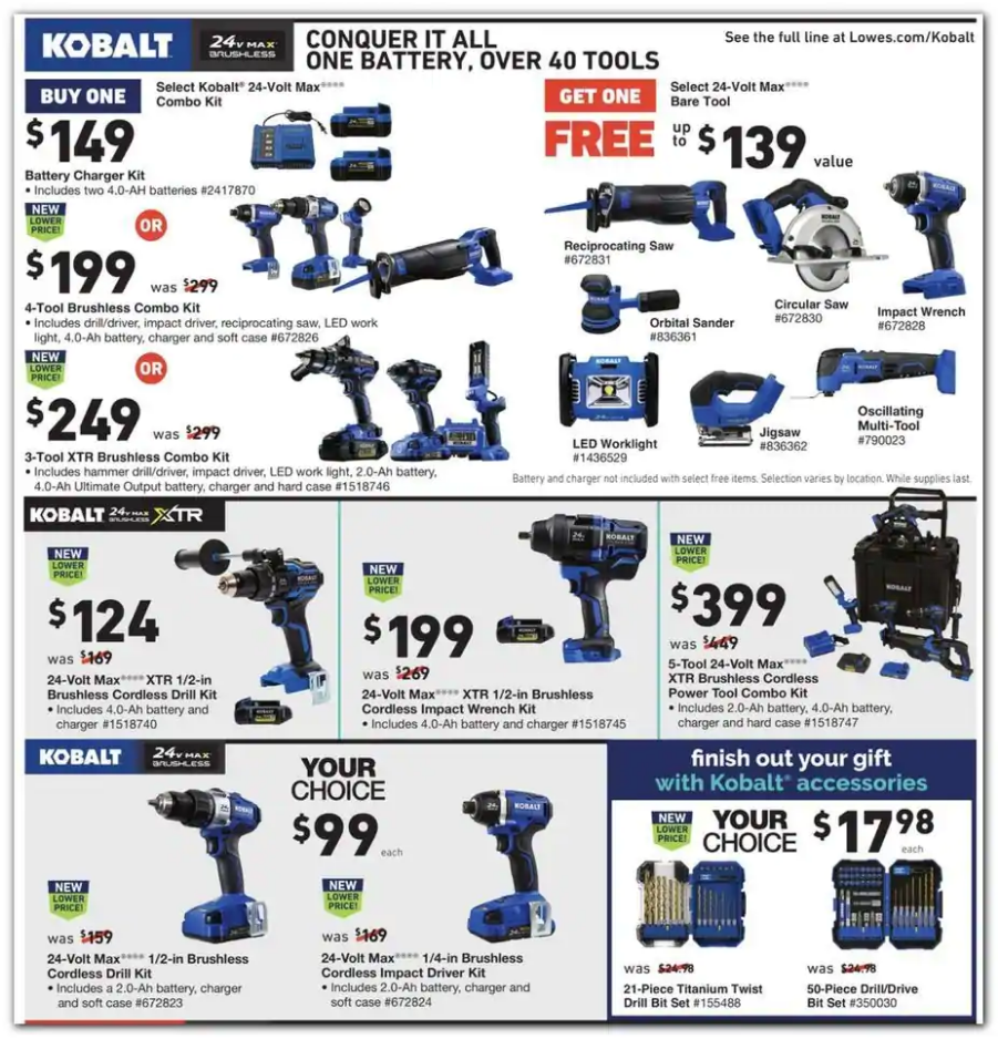 Lowe's 2020 Black Friday Ad Page 21