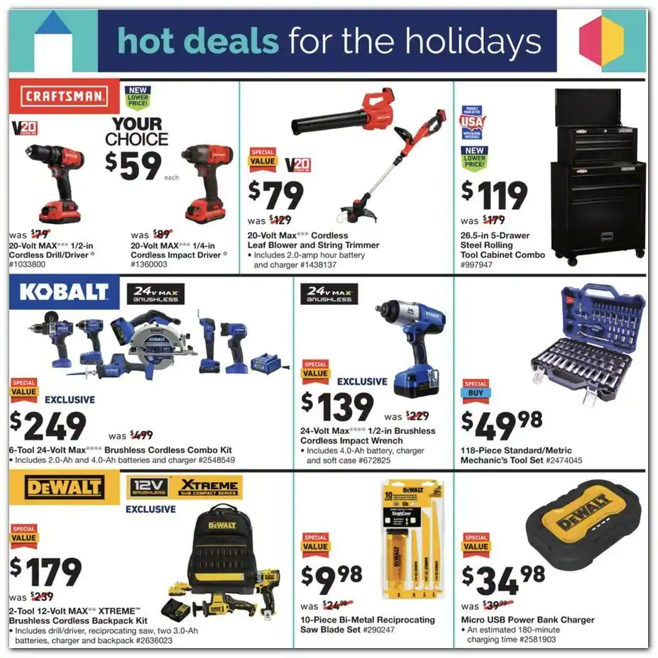 Lowe's 2020 Black Friday Ad Page 5