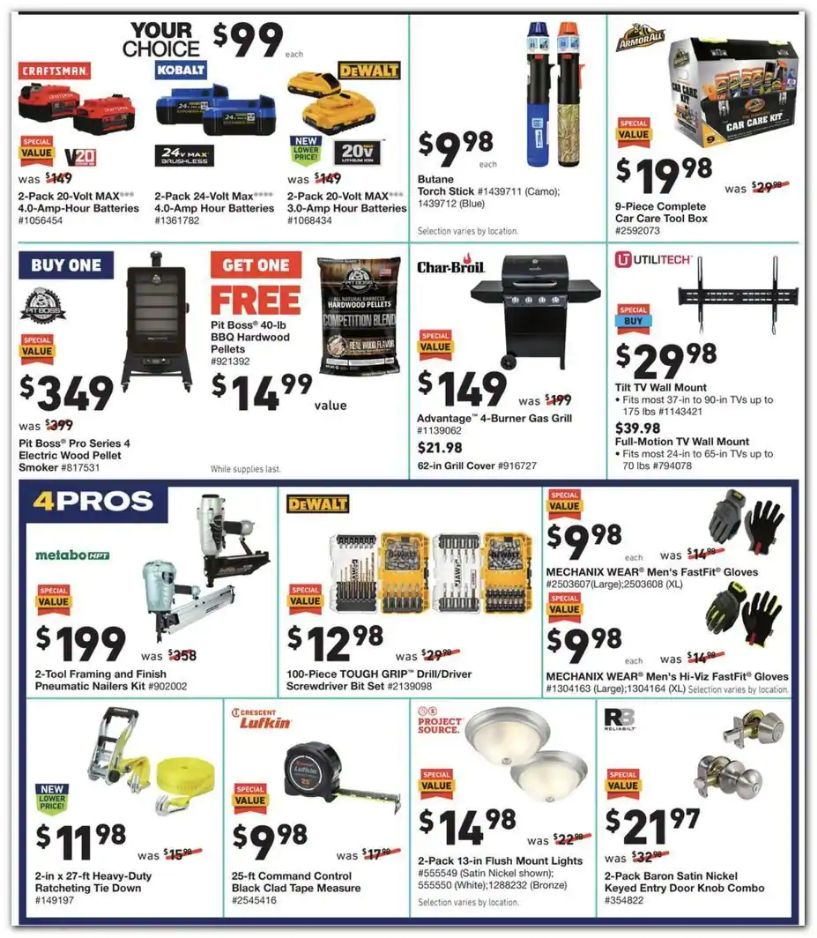Lowe's 2020 Black Friday Ad Page 6