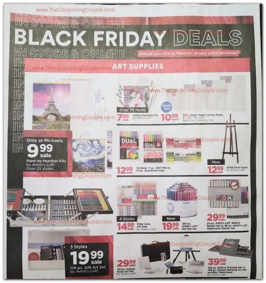 Michaels 2020 Black Friday Ad Page 11
