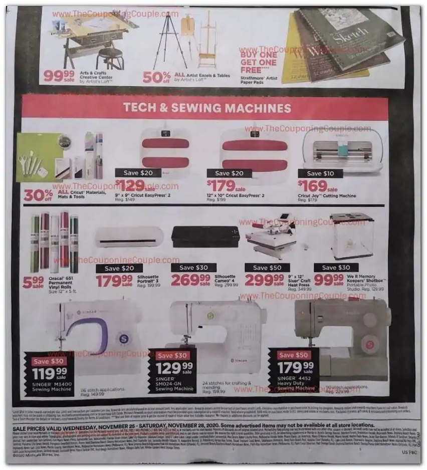 Michaels 2020 Black Friday Ad Page 12