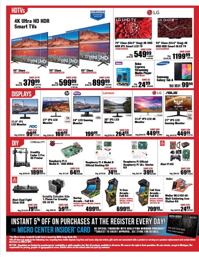 Micro Center 2020 Black Friday Ad Page 4