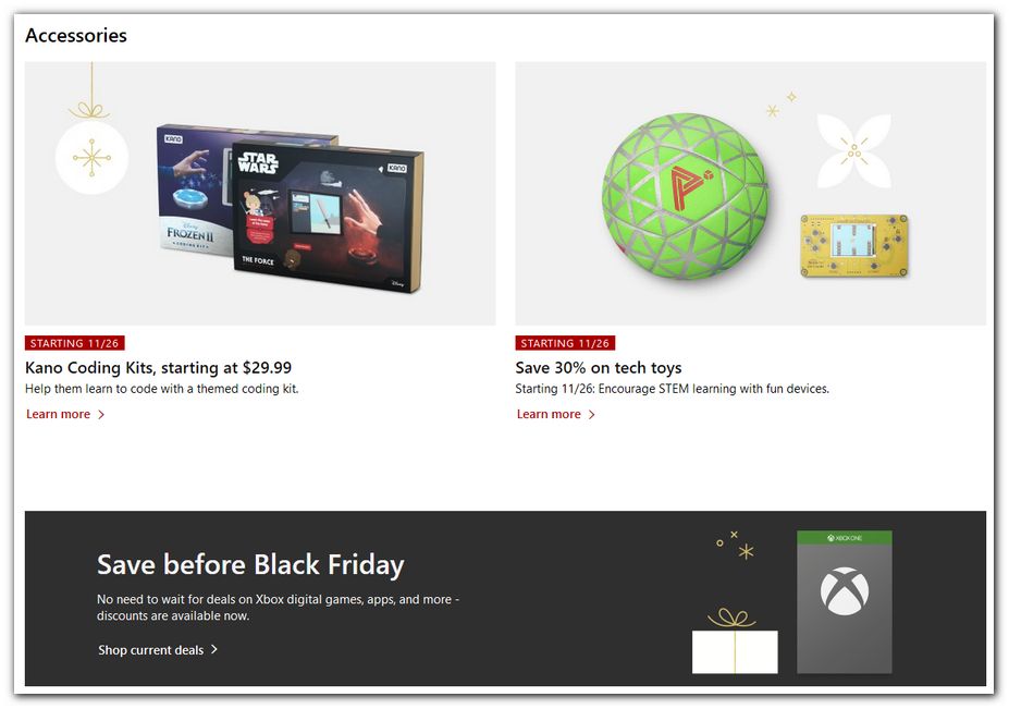 Microsoft Store 2020 Black Friday Ad Page 5
