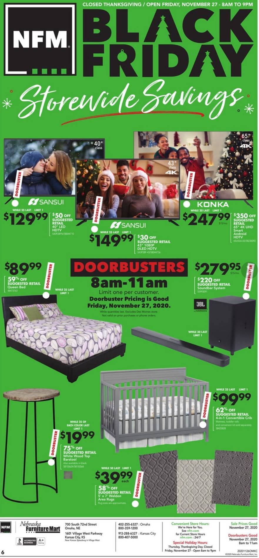 Nebraska Furniture Mart 2020 Black Friday Ad Page 10