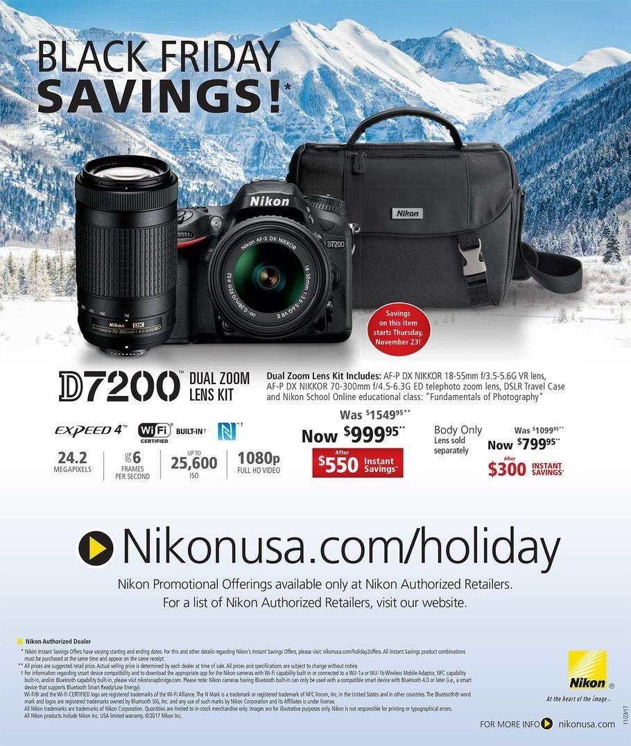 Nikon Store 2017 Black Friday Ad Page 5