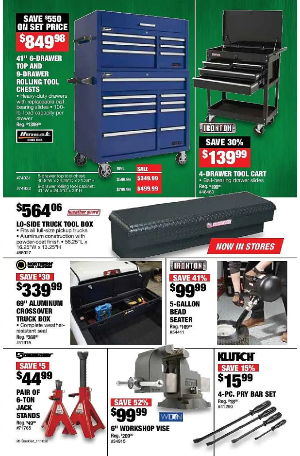 Northern Tool and Equipment 2020 Black Friday Ad Page 10