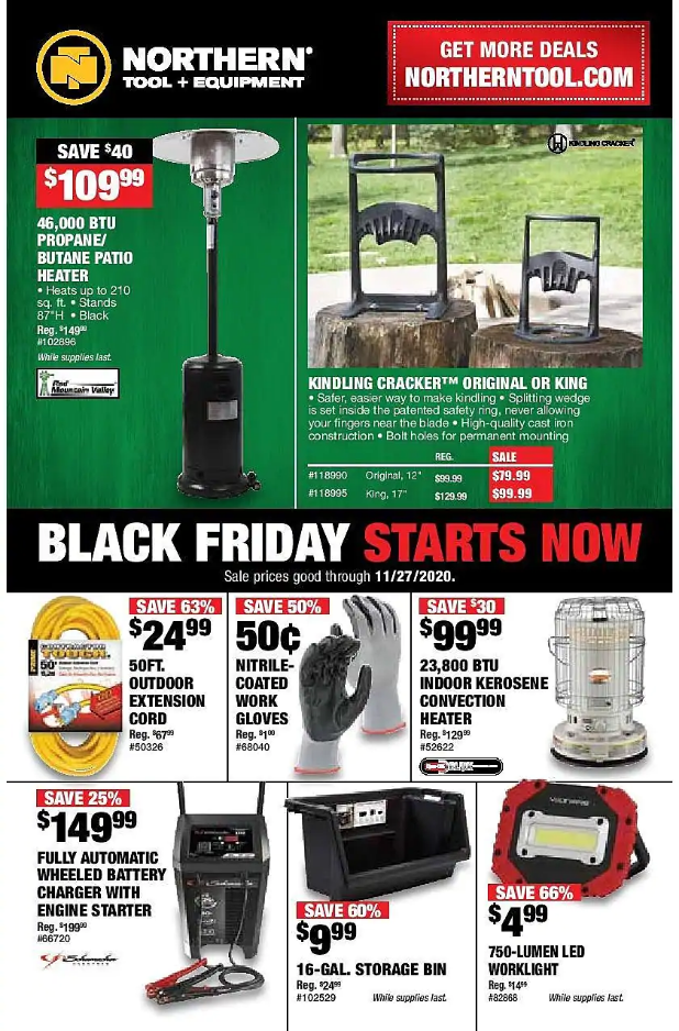 Northern Tool and Equipment 2020 Black Friday Ad Page 3