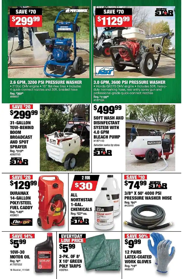 Northern Tool and Equipment 2020 Black Friday Ad Page 8