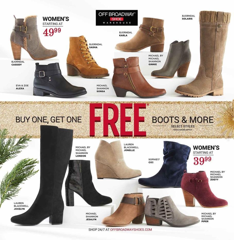 Off Broadway Shoes 2017 Black Friday Ad Page 2