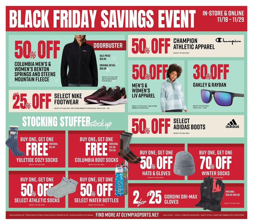 Olympia Sports 2020 Black Friday Ad Page 3