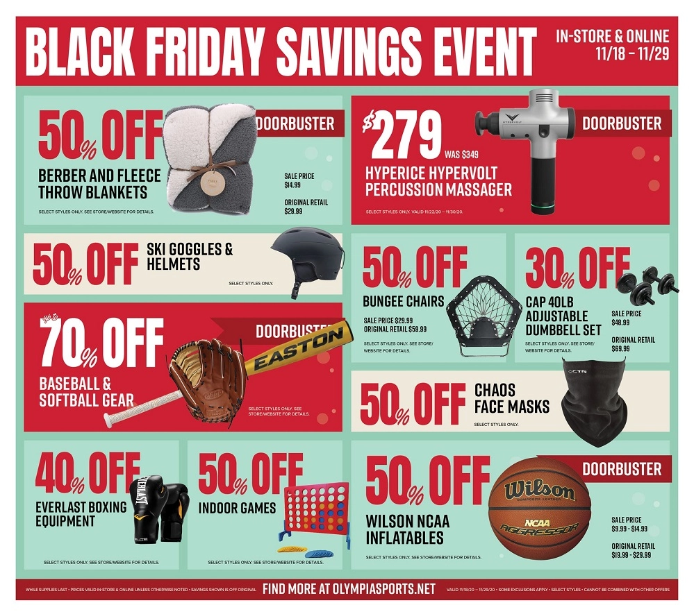 Olympia Sports 2020 Black Friday Ad Page 5
