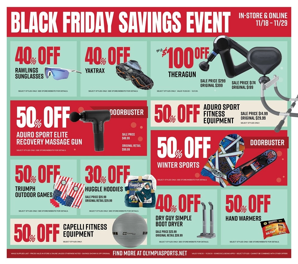 Olympia Sports 2020 Black Friday Ad Page 6