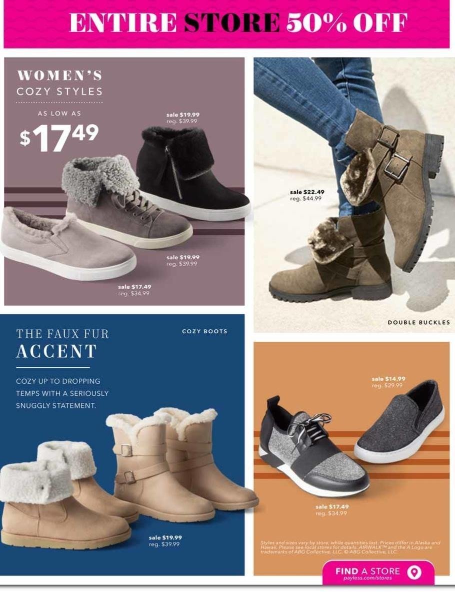 Payless ShoeSource 2018 Black Friday Ad Page 2