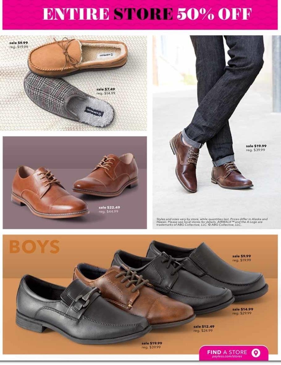 Payless ShoeSource 2018 Black Friday Ad Page 5