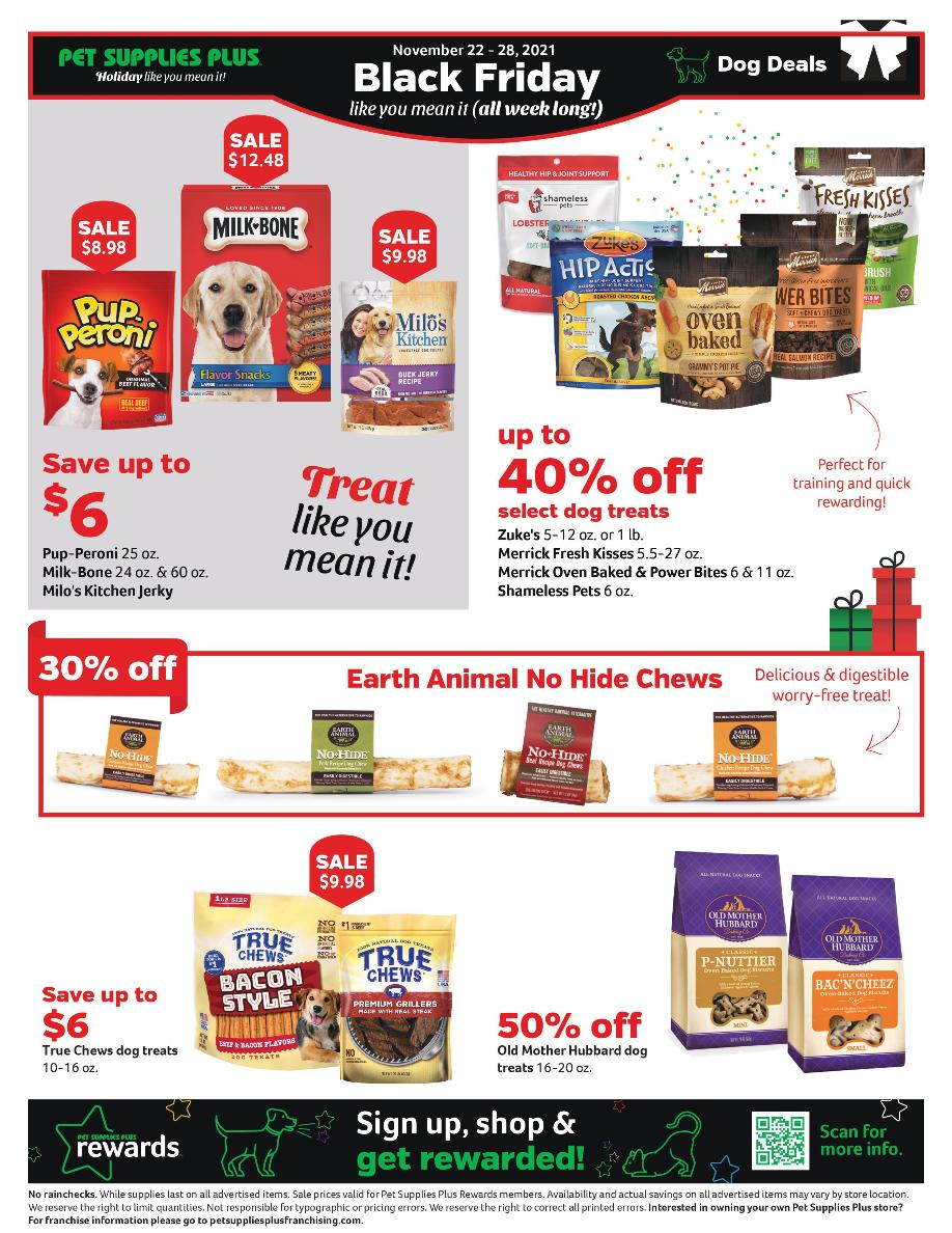 Pet Supplies Plus 2021 Black Friday Ad Page 4