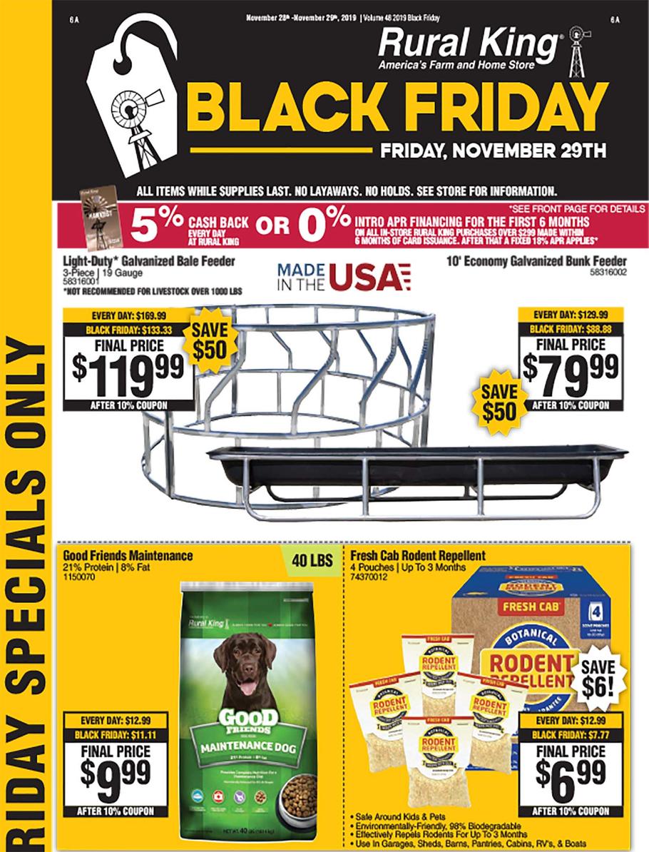 Rural King 2019 Black Friday Ad Page 11