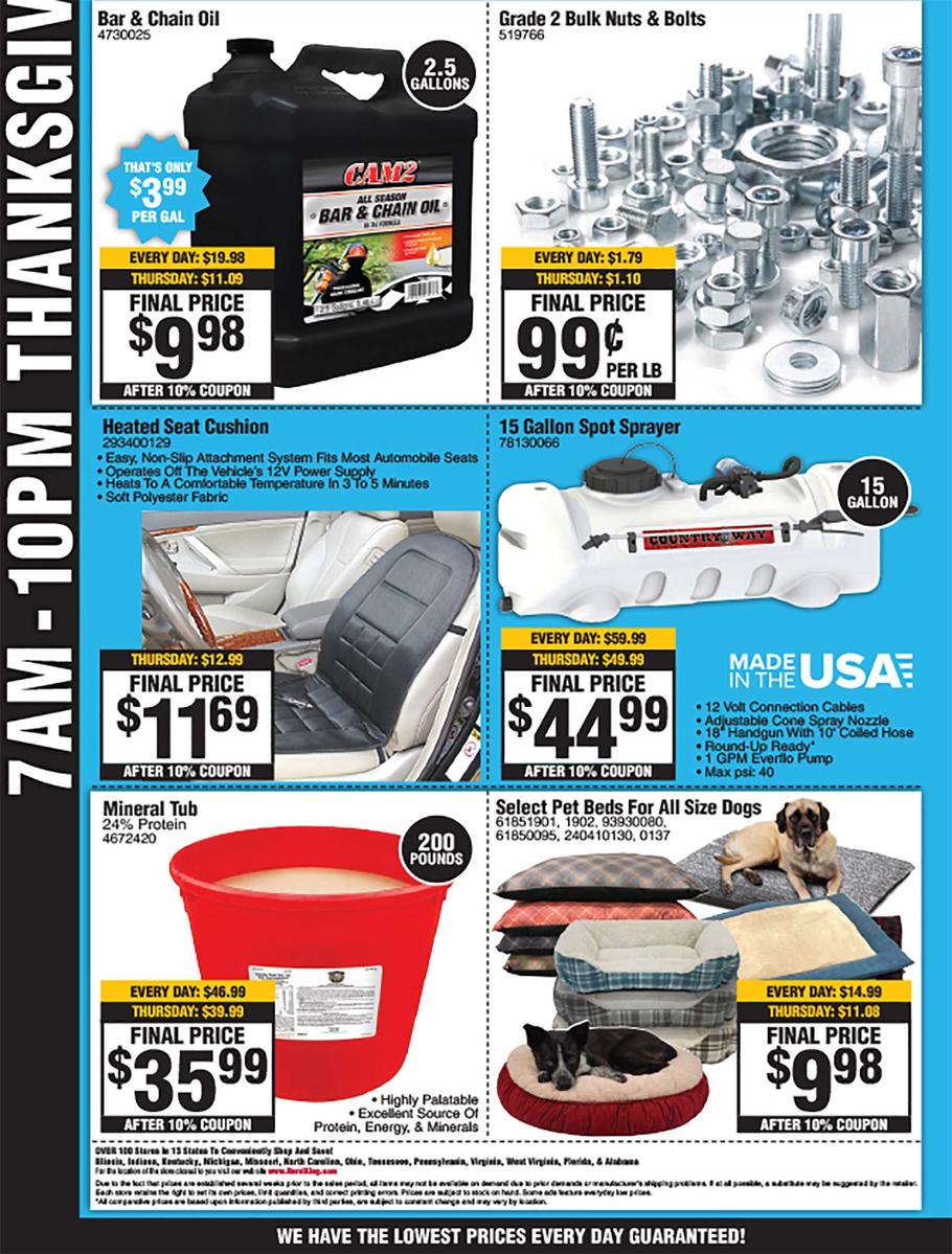 Rural King 2019 Black Friday Ad Page 16