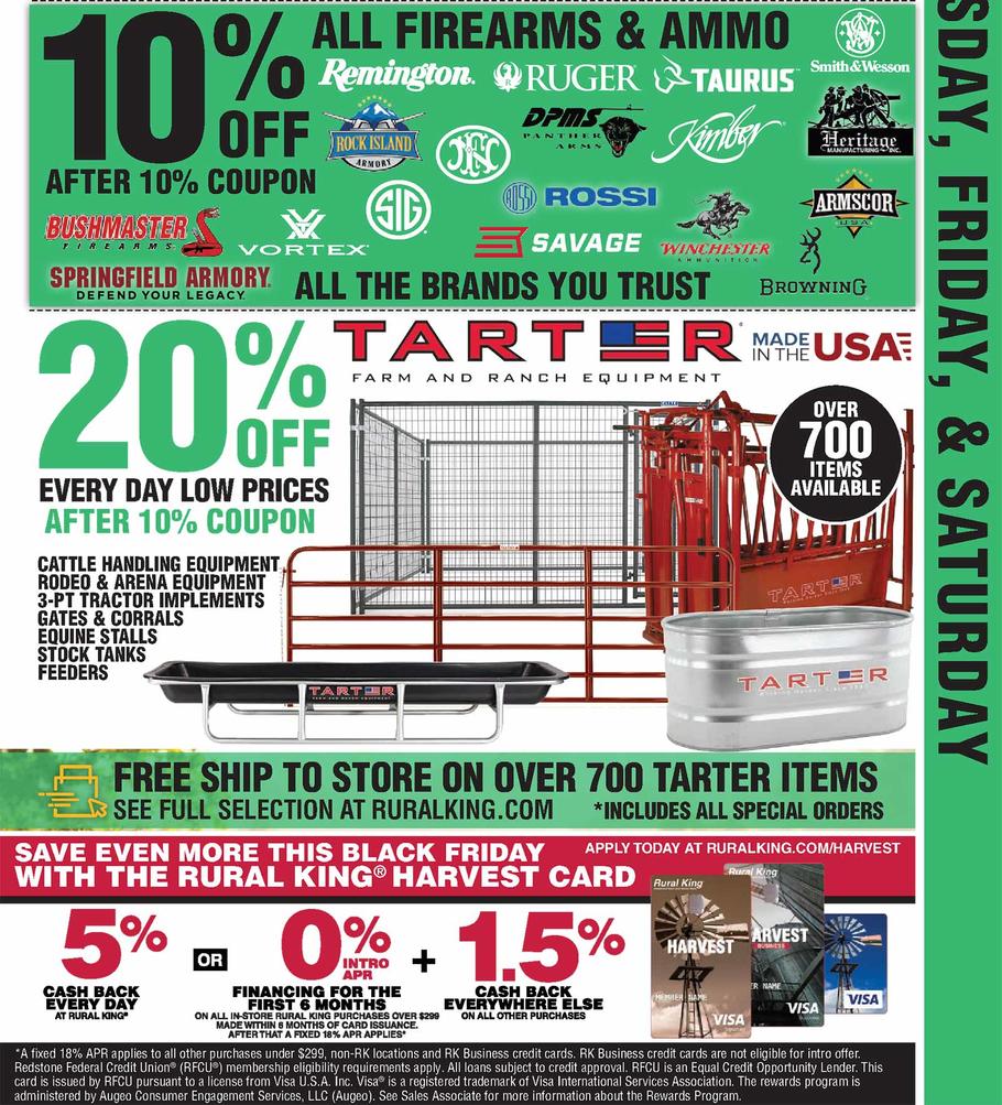 Rural King 2019 Black Friday Ad Page 20