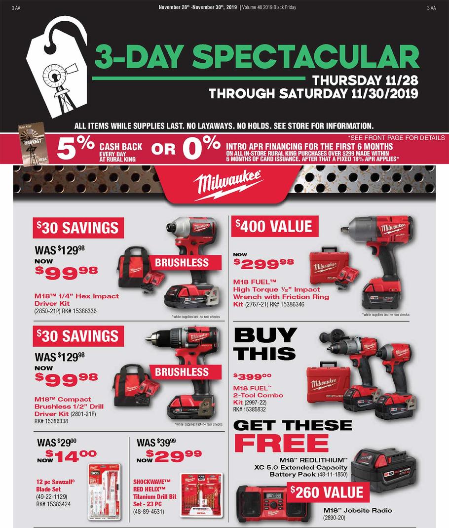 Rural King 2019 Black Friday Ad Page 23