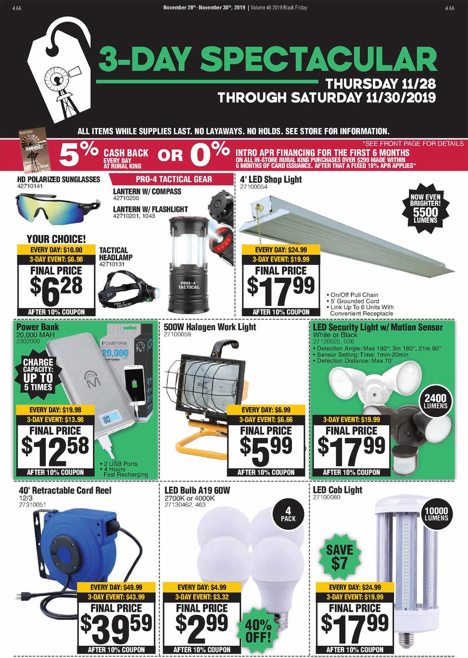 Rural King 2019 Black Friday Ad Page 25