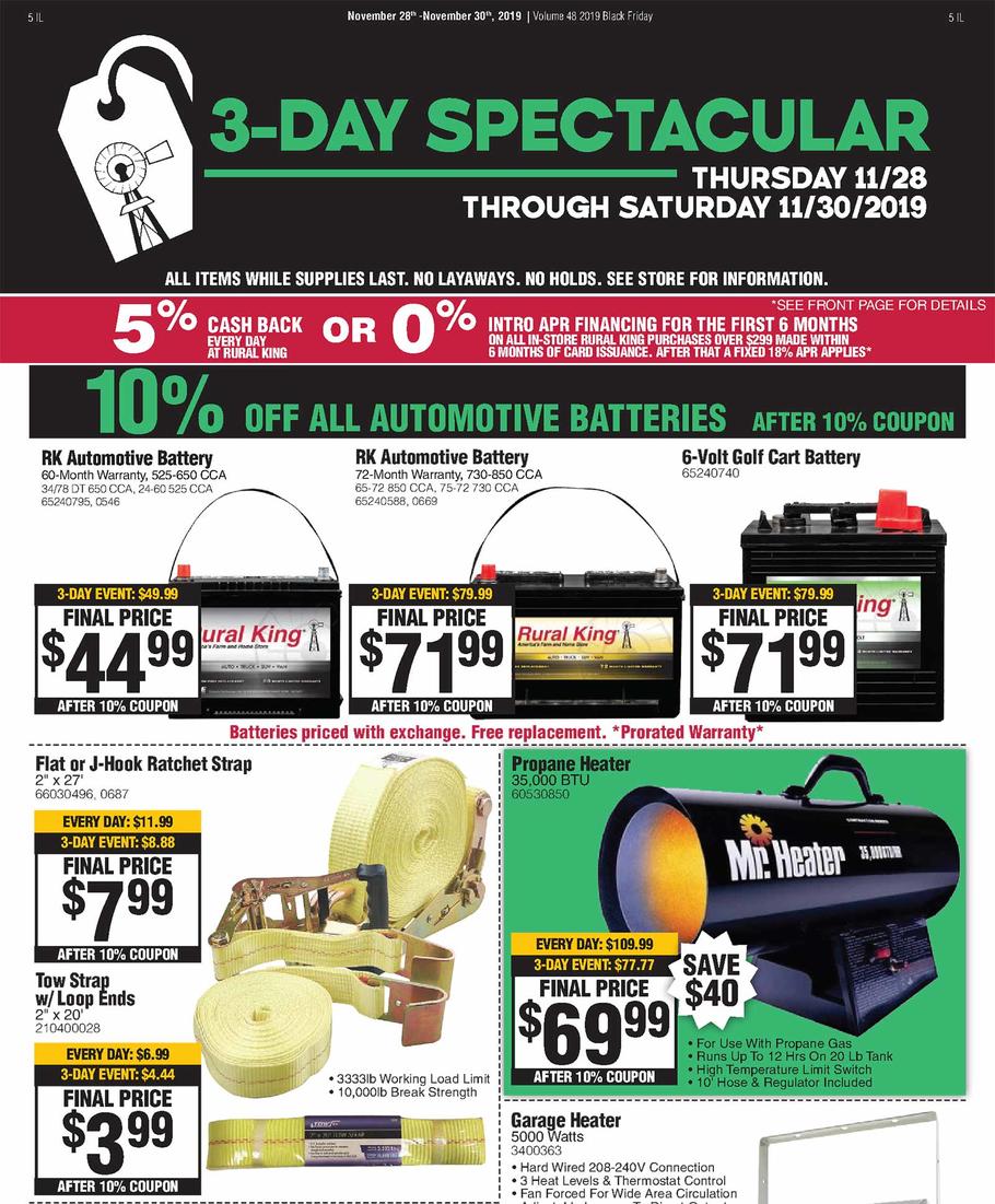 Rural King 2019 Black Friday Ad Page 27