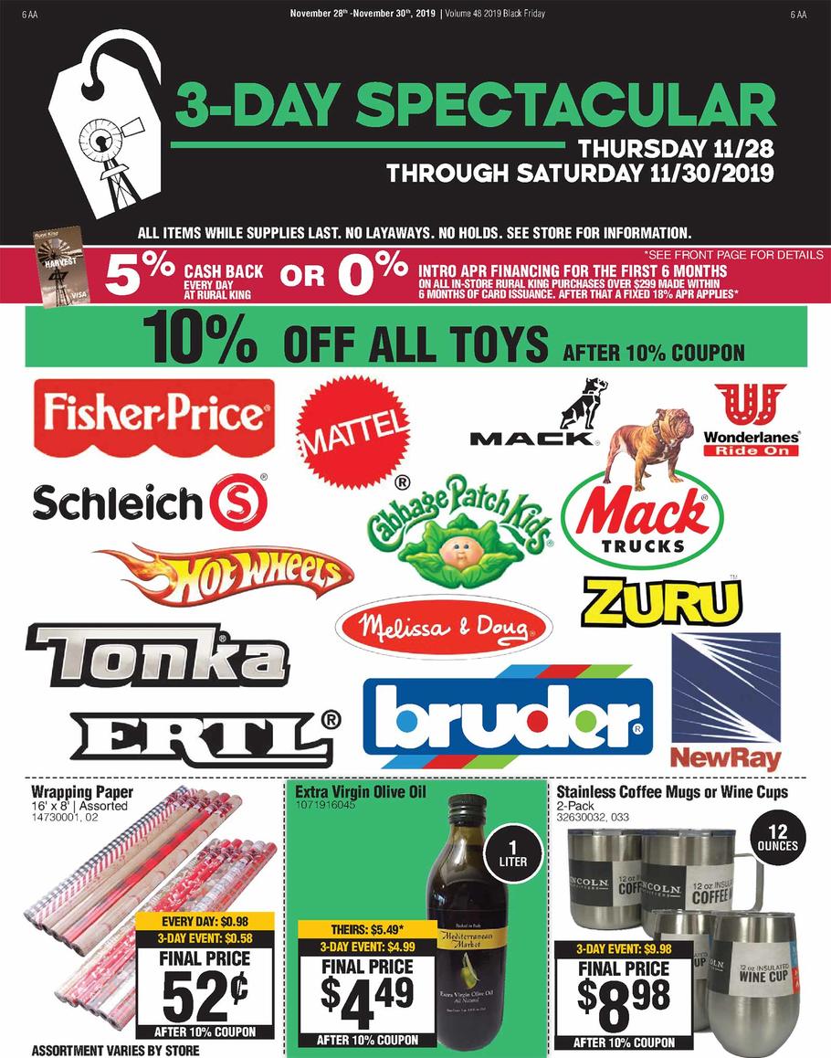 Rural King 2019 Black Friday Ad Page 29