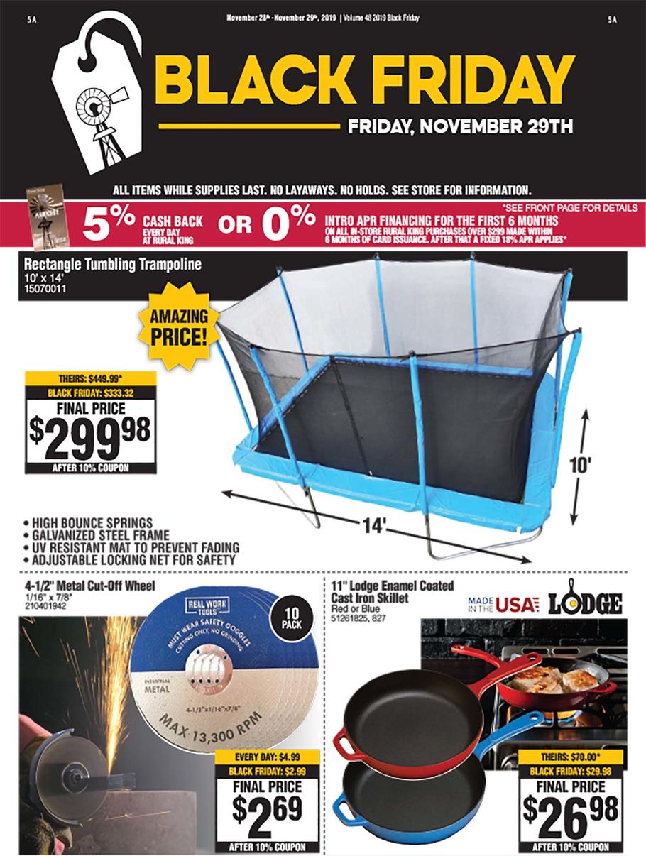 Rural King 2019 Black Friday Ad Page 9