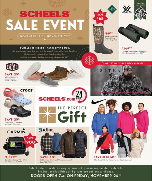 Scheels 2023 Black Friday Ad Frugal Buzz