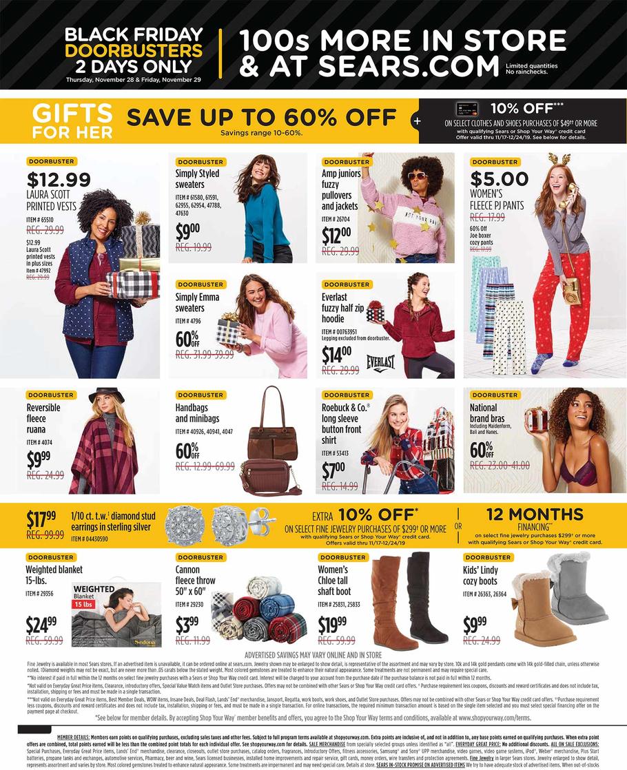 Sears 2019 Black Friday Ad Page 2